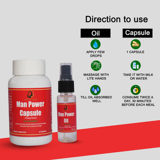 MAN POWER CAPSULE +OIL