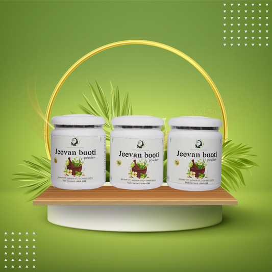 3 PACK OF JEEVAN BOOTI POWDER